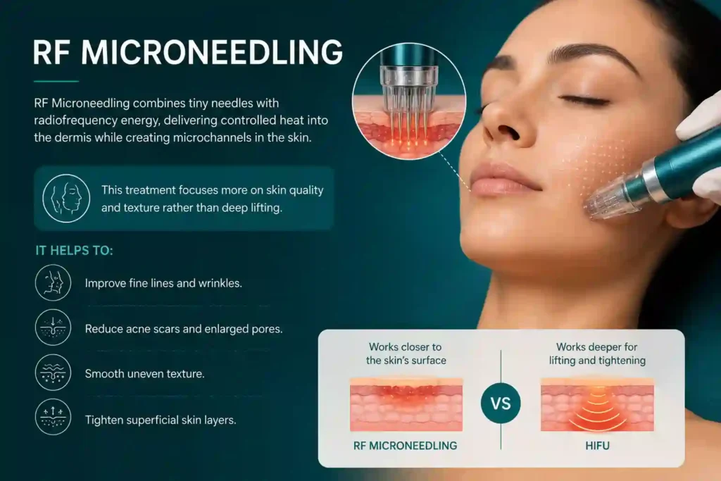 What Does RF Microneedling Do That HIFU Alone Cannot Falkirk