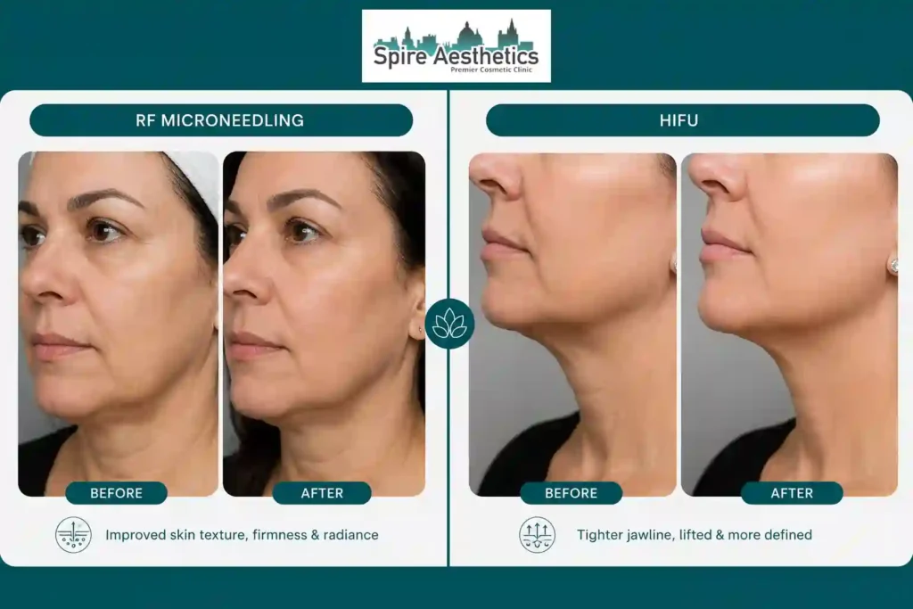Can RF Microneedling and HIFU Be Combined Falkirk?